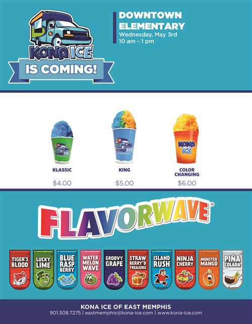 Kona Ice on Career Day !!
